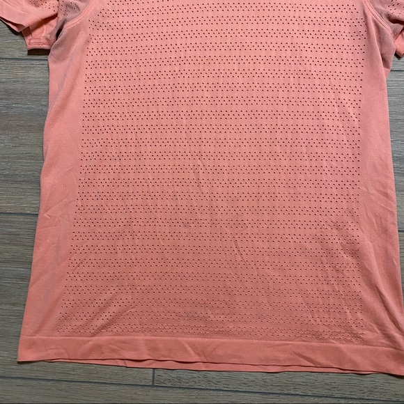 LULULEMON light coral Breeze by Short Sleeve top 6 - Picture 4 of 13